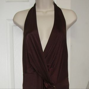 Victoria's Secret Sleeveless Sexy Maroon Dress